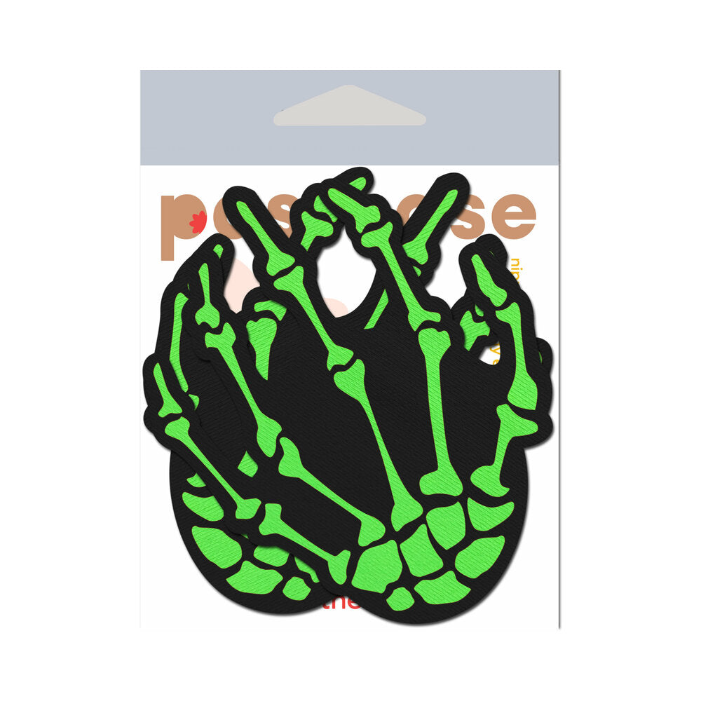 Pastease Zombie Neon Green Pasties