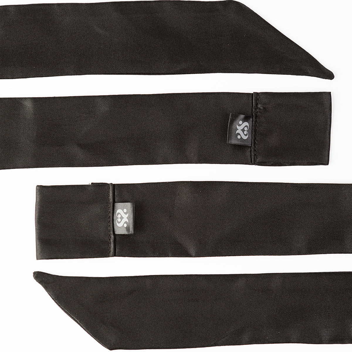 SEI MIO Nights in Tied Satin Silk Sash Restraints