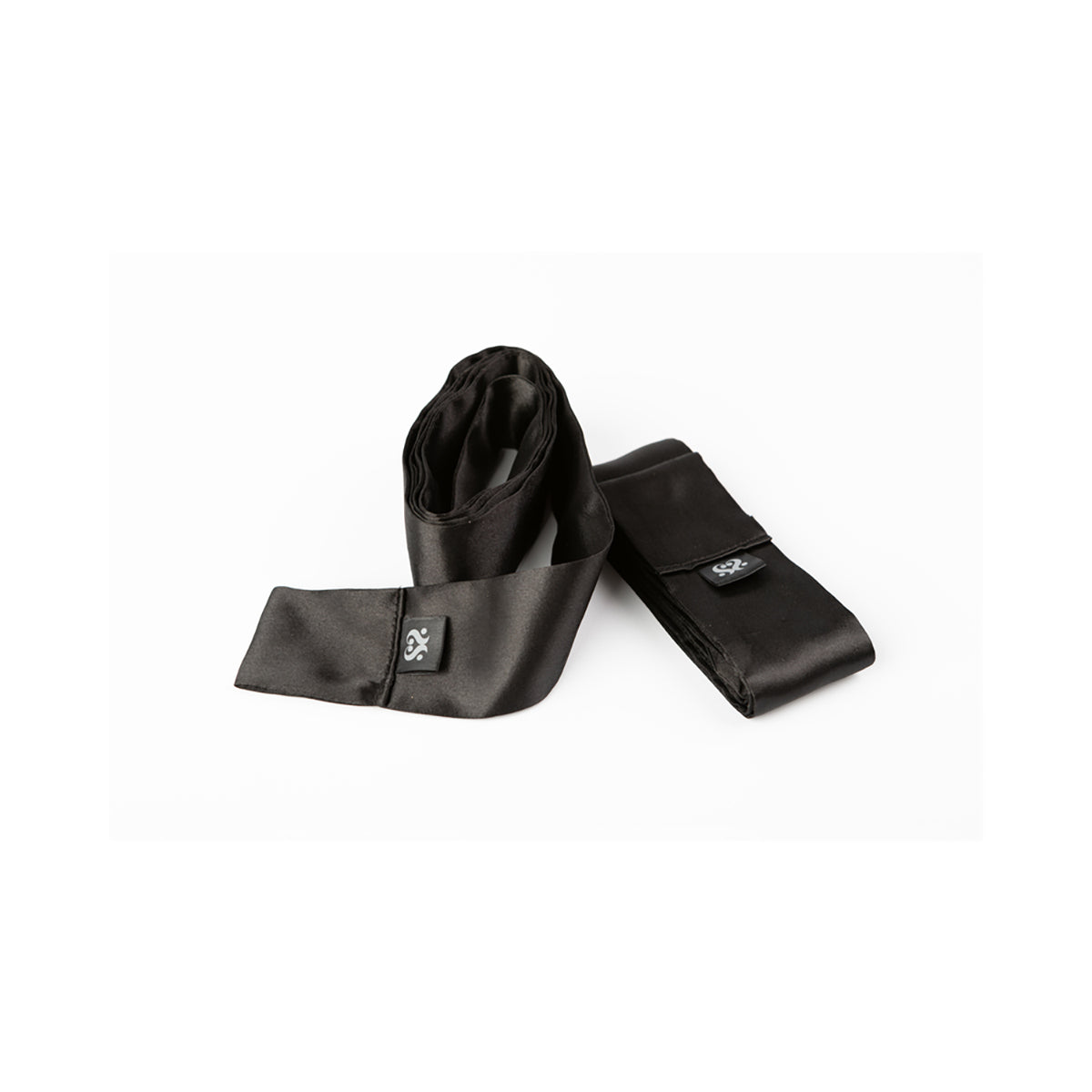 SEI MIO Nights in Tied Satin Silk Sash Restraints