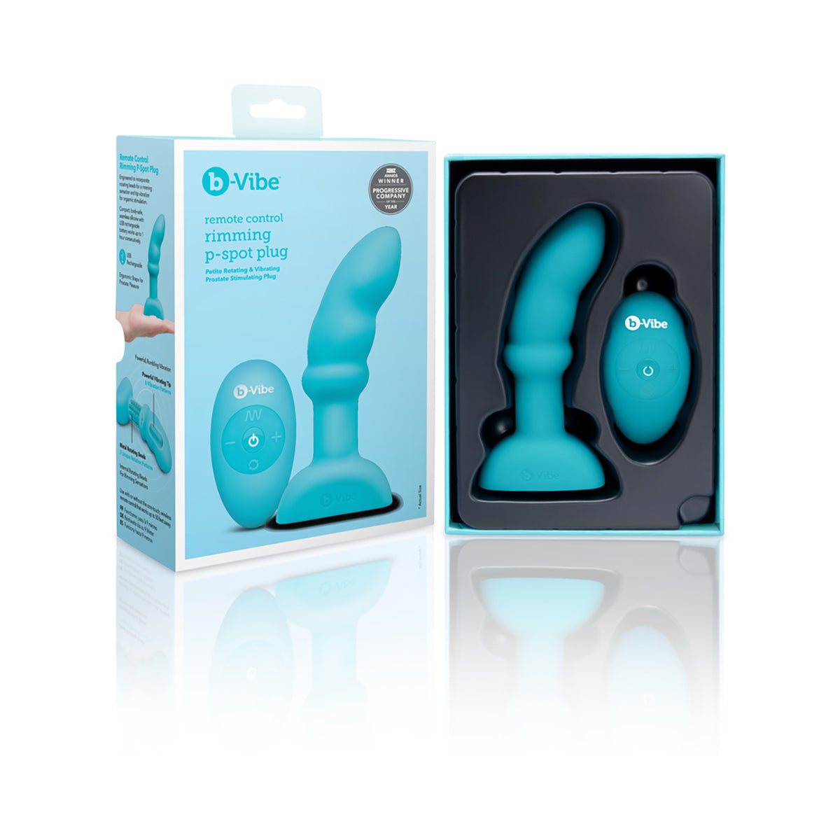 b-Vibe Remote Rimming P-Spot Plug