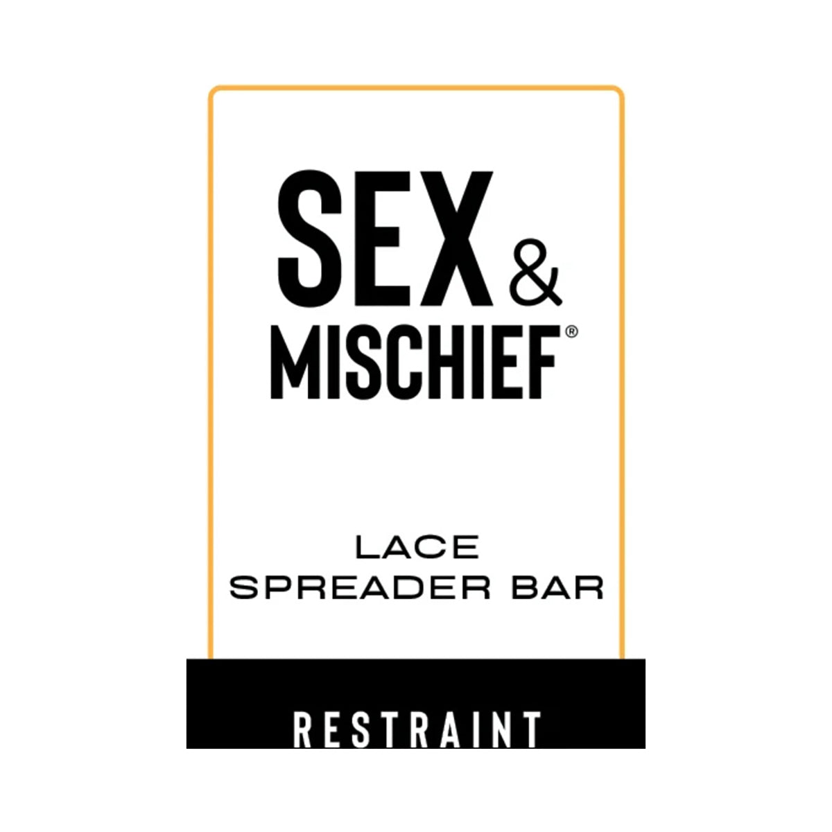 Sportsheets Sex & Mischief Lace Design Spreader Bar