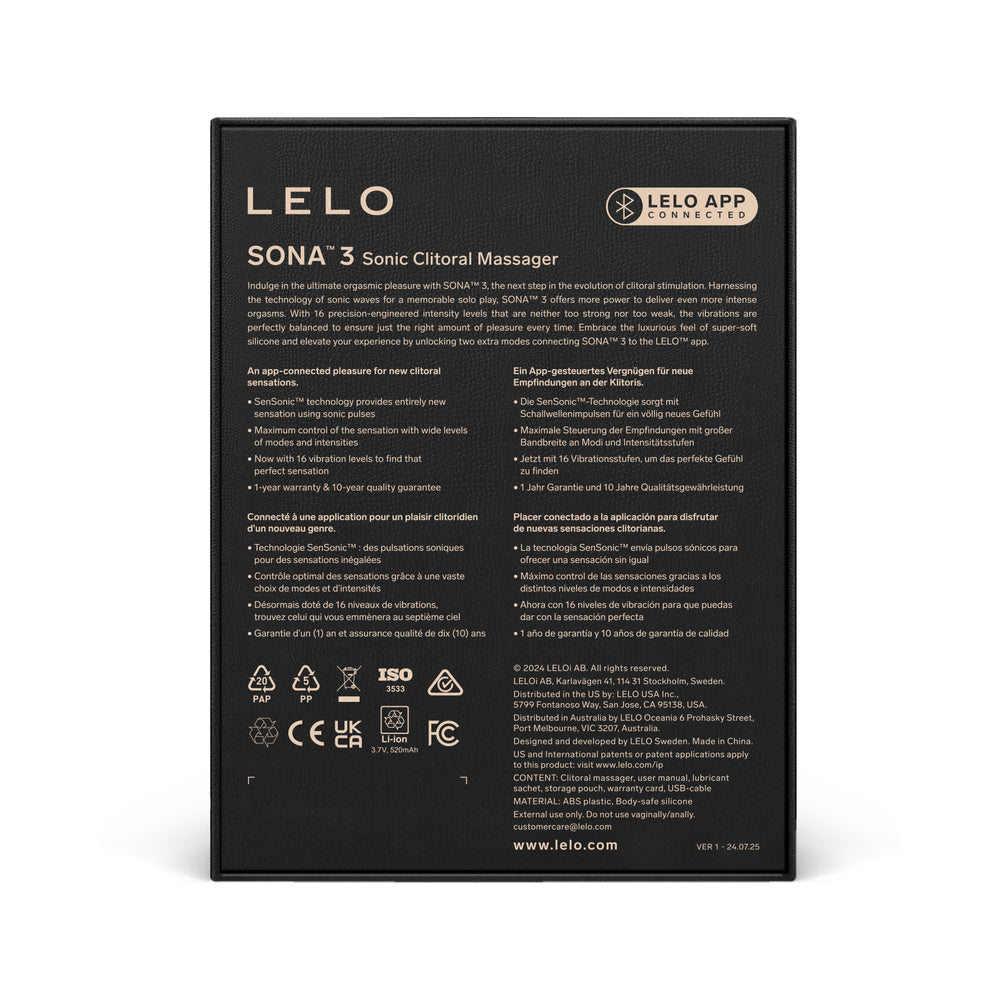 Lelo Sona 3 Clitoral Stimulator