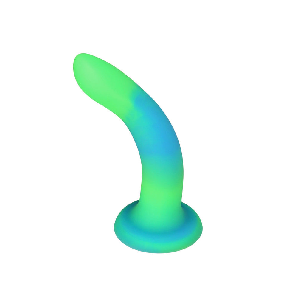 Addiction Rave Glow-In-The-Dark Dildo with PowerBullet
