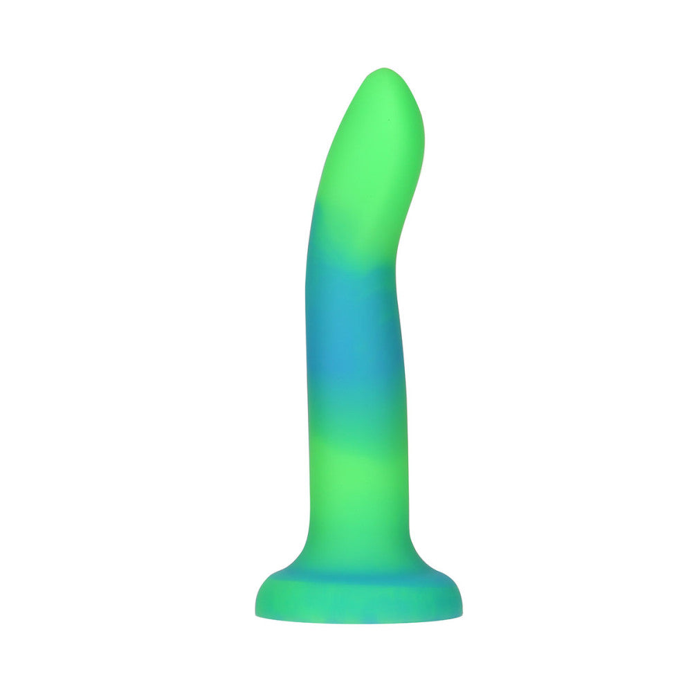 Addiction Rave Glow-In-The-Dark Dildo with PowerBullet