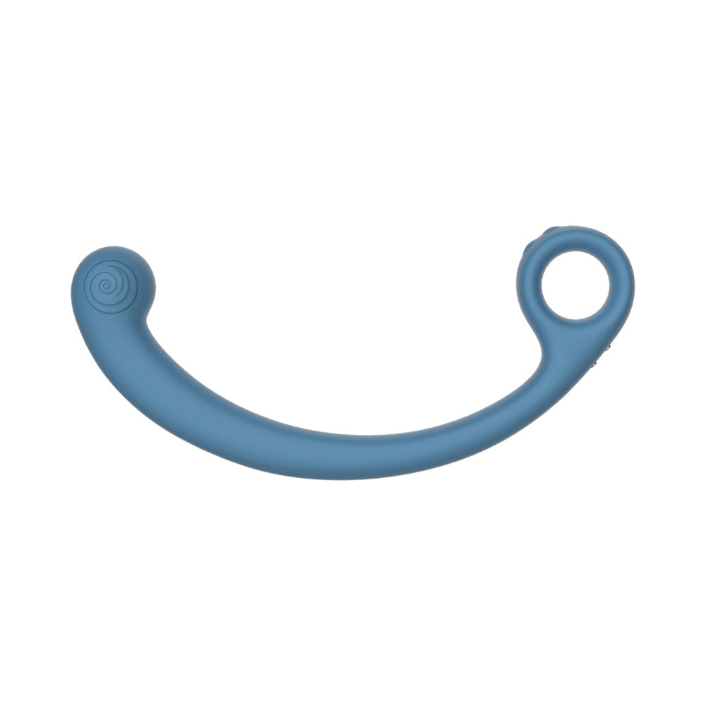 Blue silicone G-spot stimulator