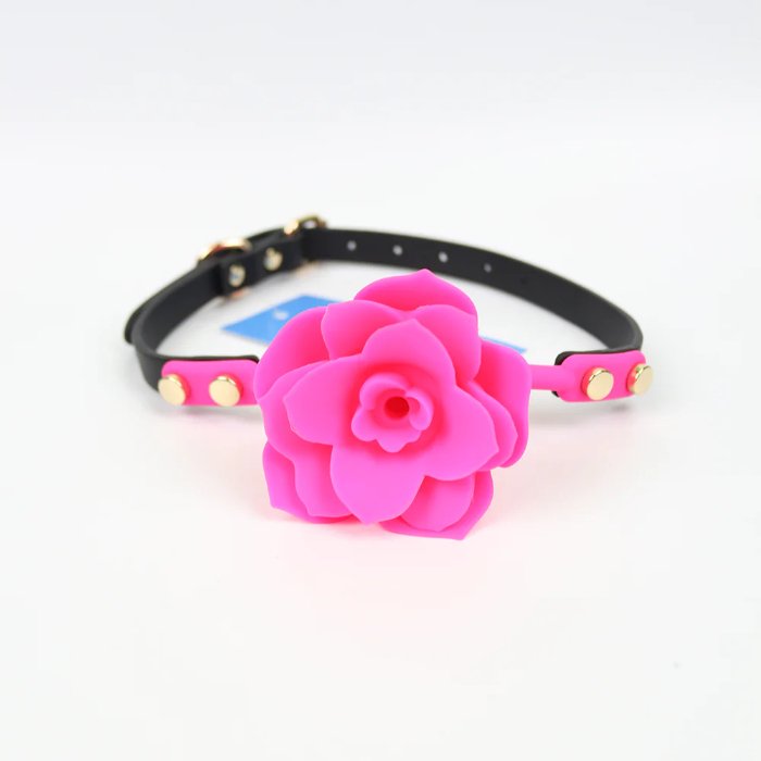 Ple'sur Flower Breathable Rose Ball Gag
