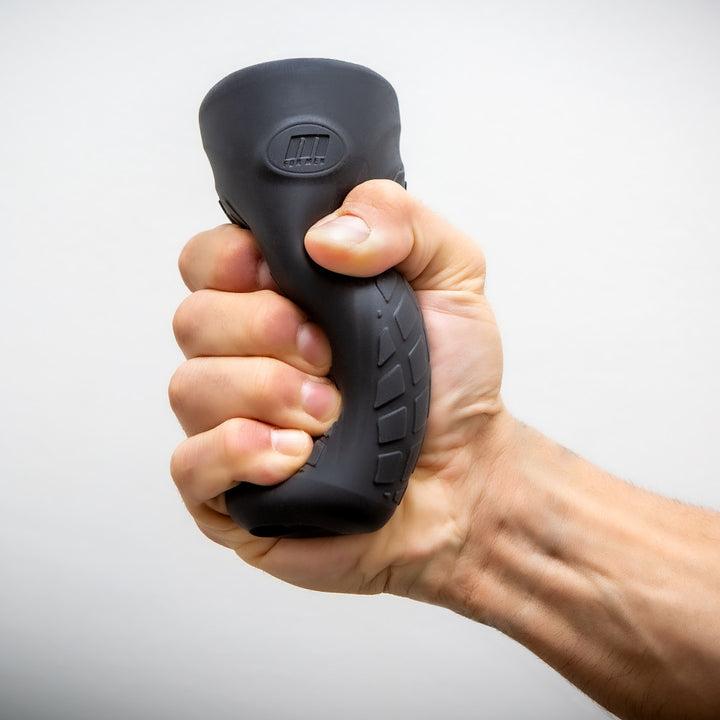 M-Elite Platinum Gript Textured Silicone Stroker