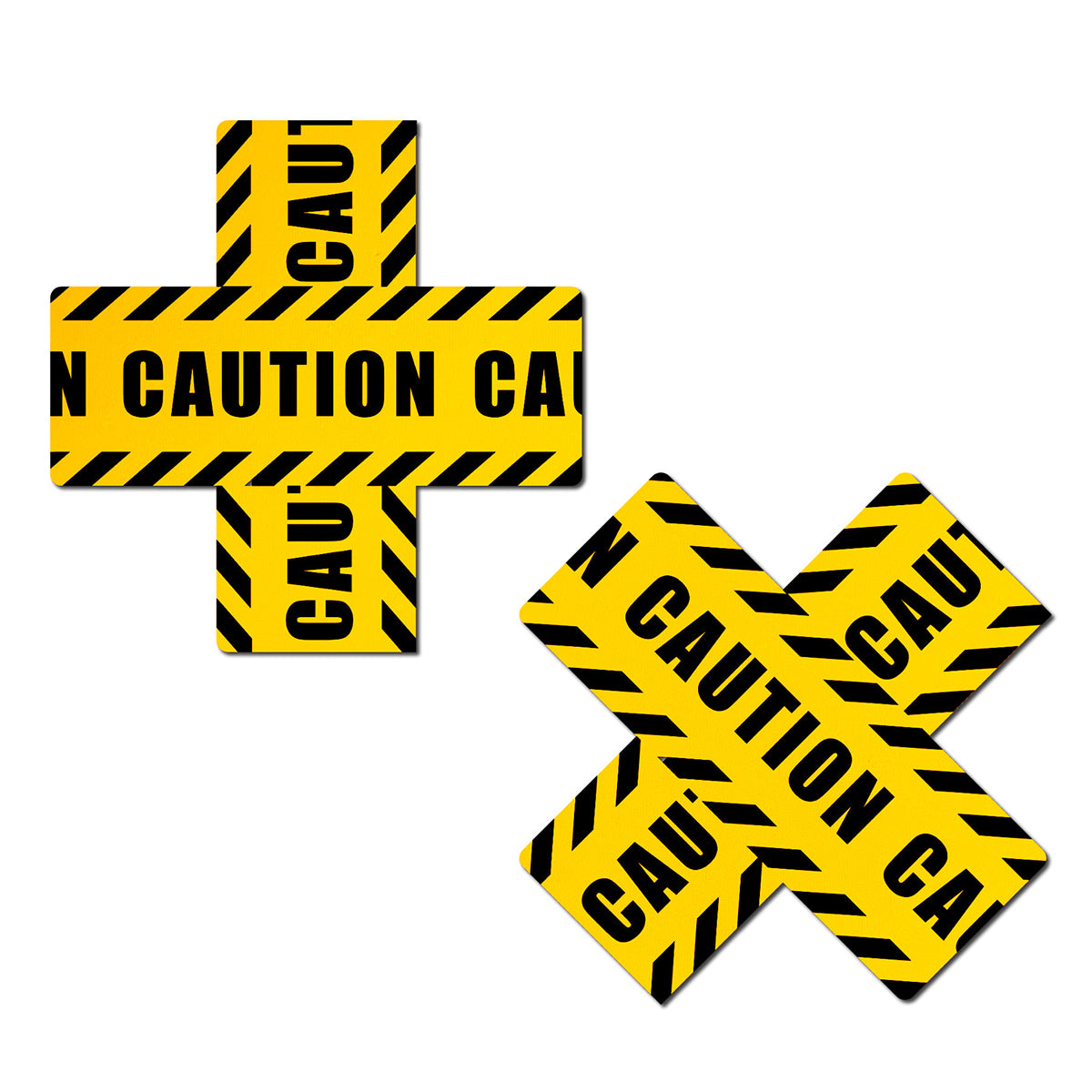 Pastease Caution Tape Nipple Pasties