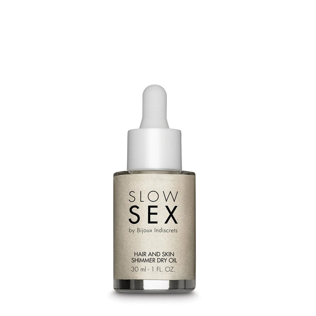 Slow Sex Dry Shimmer Oil
