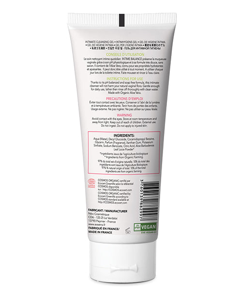 Exsens Intime Balance Intimate Cleanser with Aloe Vera