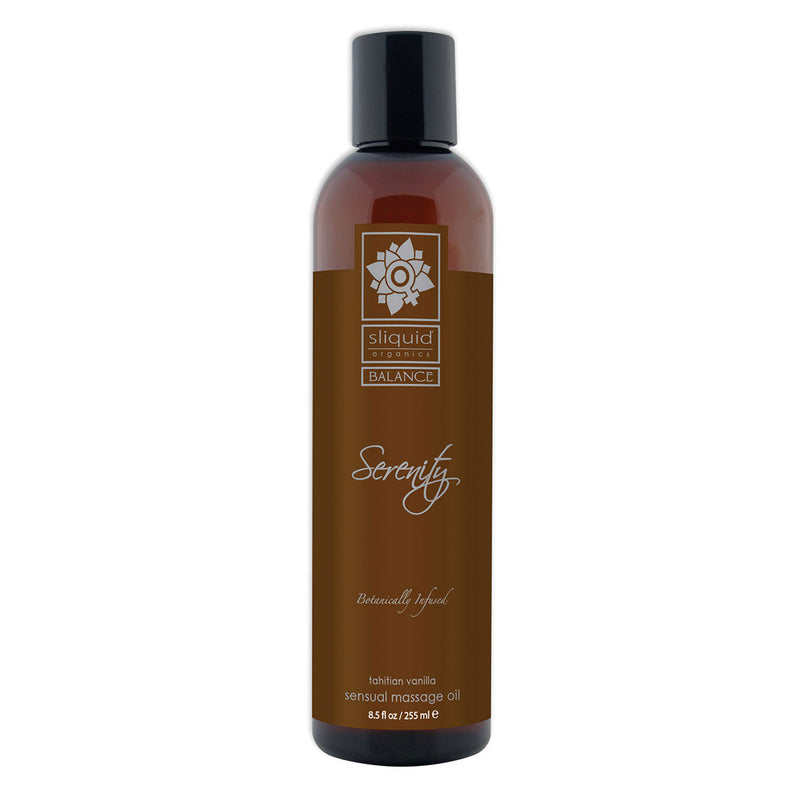 Sliquid Organics Serenity Tahitian Vanilla Massage Oil