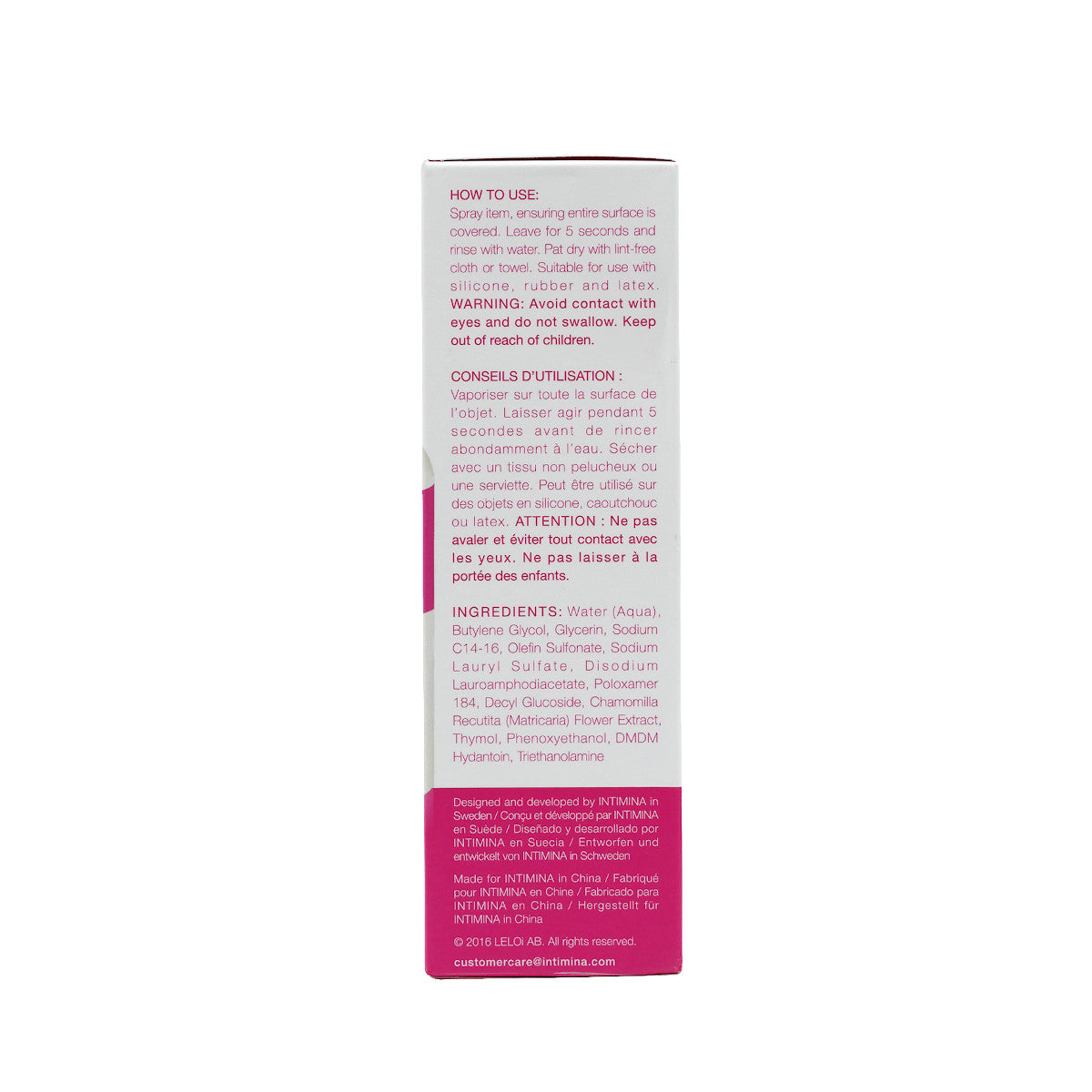 Intimina Accessory Cleaner