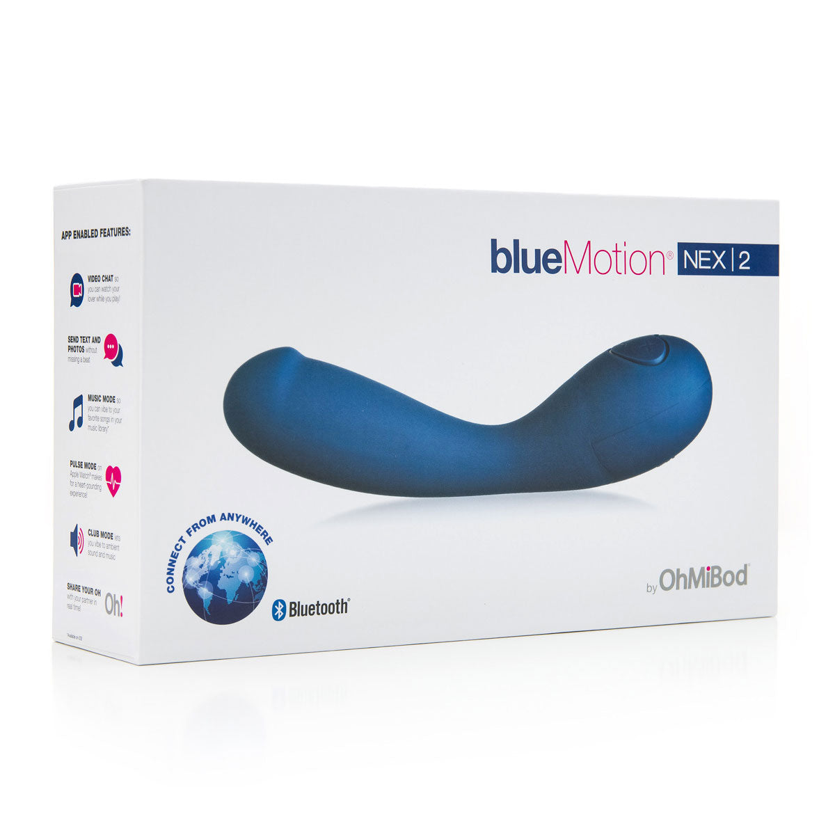 OhMiBod NEX2 BlueMotion G-Spot Vibe