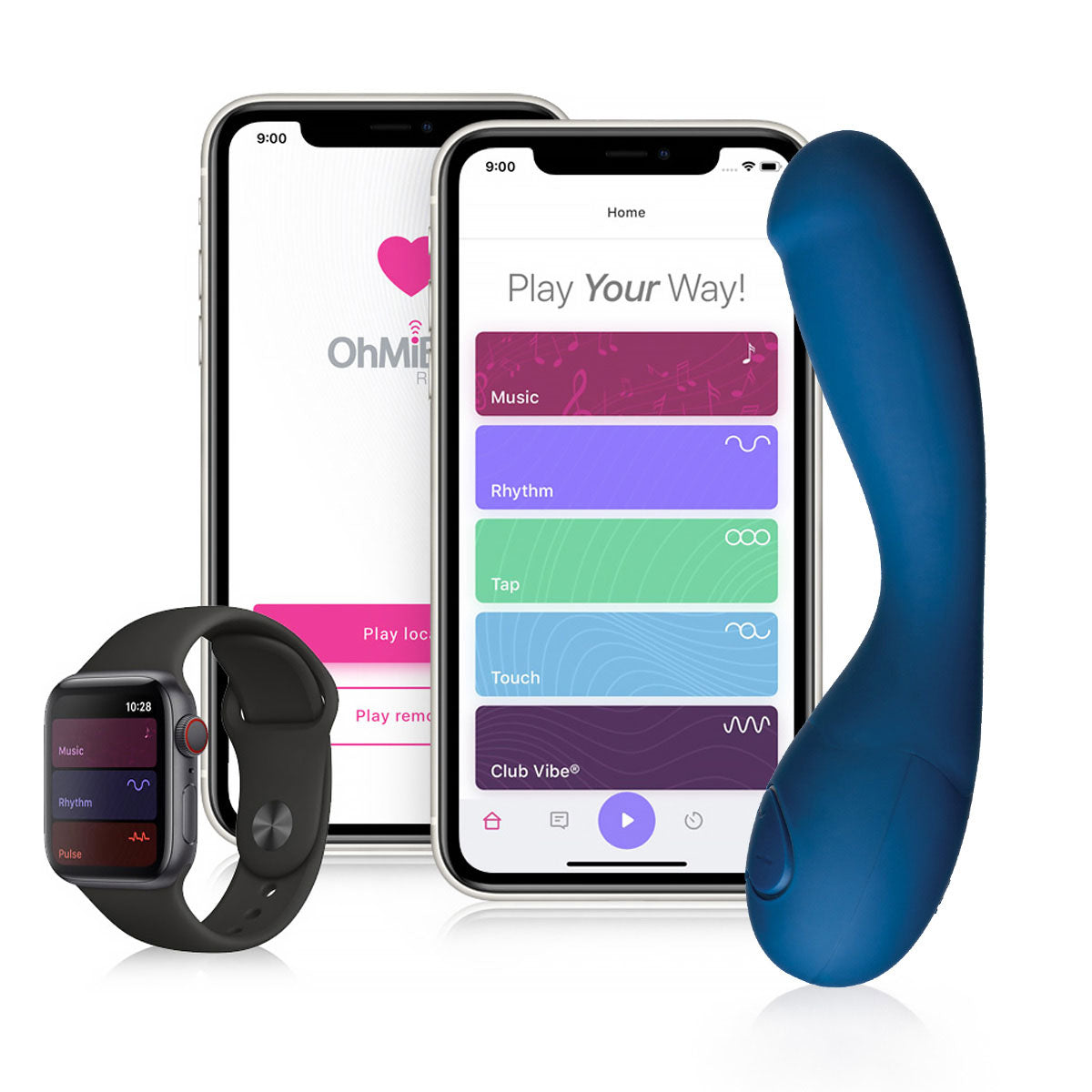 OhMiBod NEX2 BlueMotion G-Spot Vibe