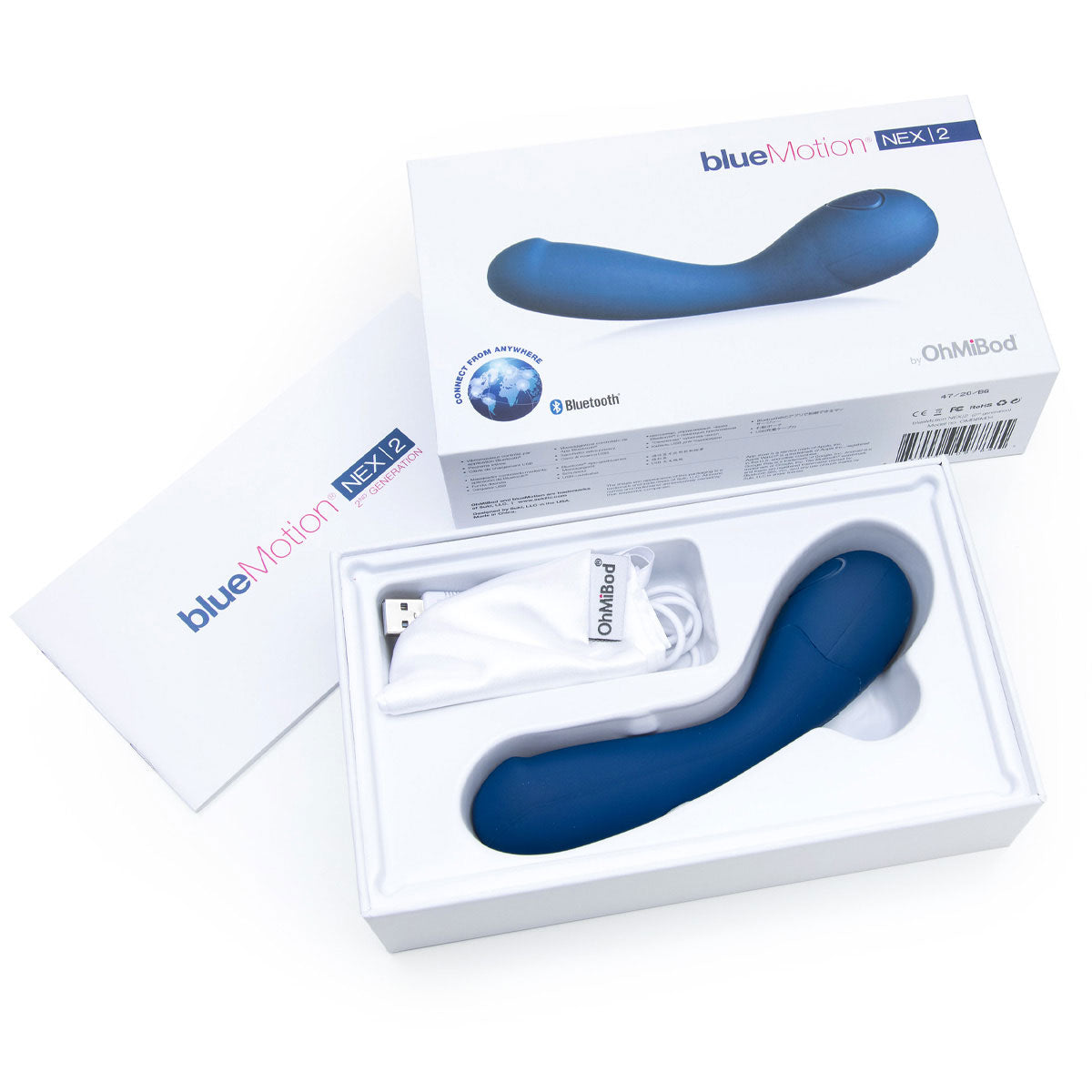 OhMiBod NEX2 BlueMotion G-Spot Vibe