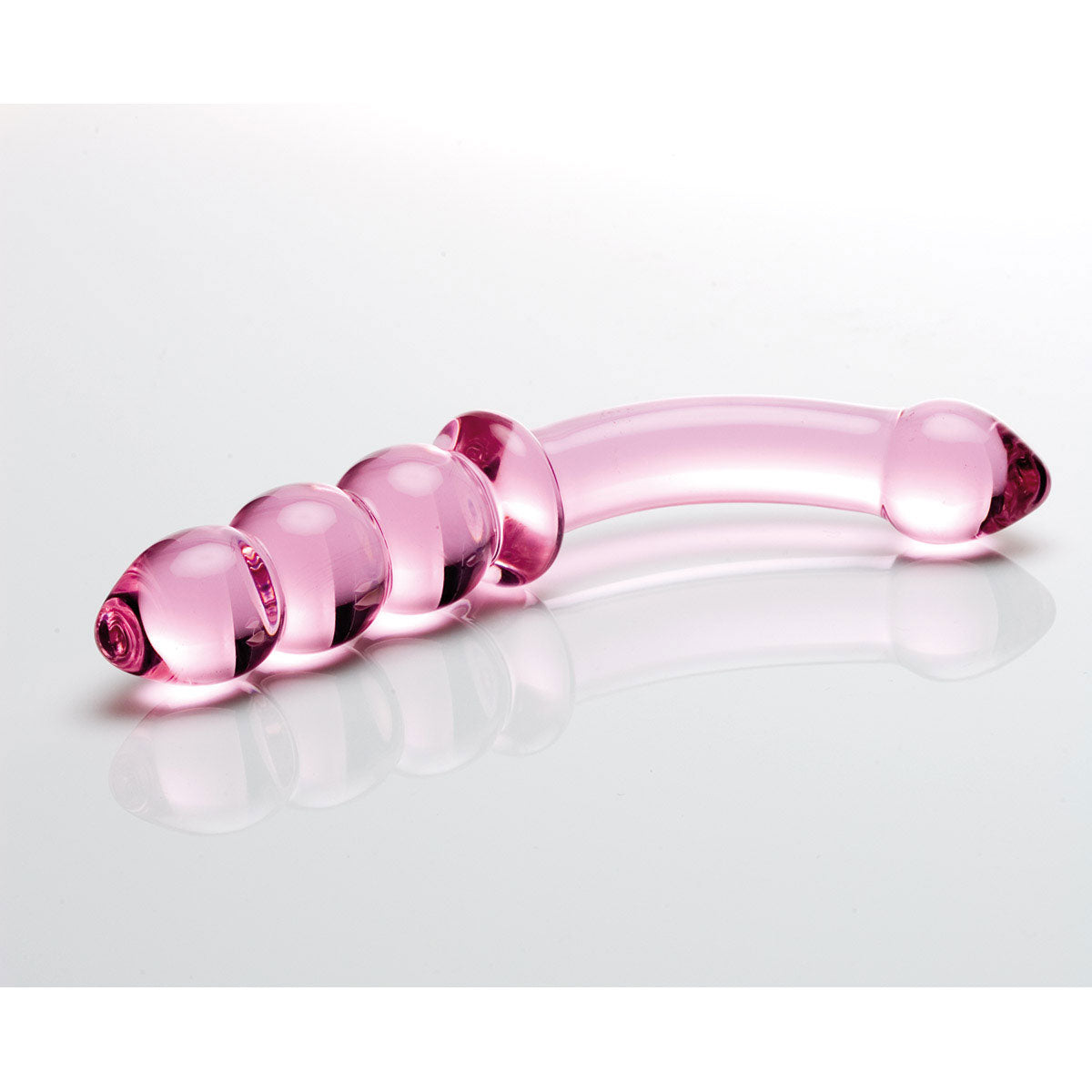 Sex Kitten Pink Glass G-Spotter Dildo