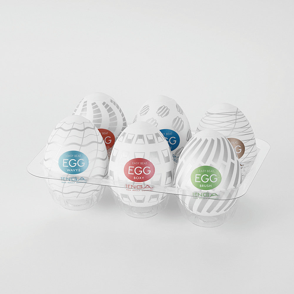 Tenga Easy Beat New Standard Egg 6-Pack