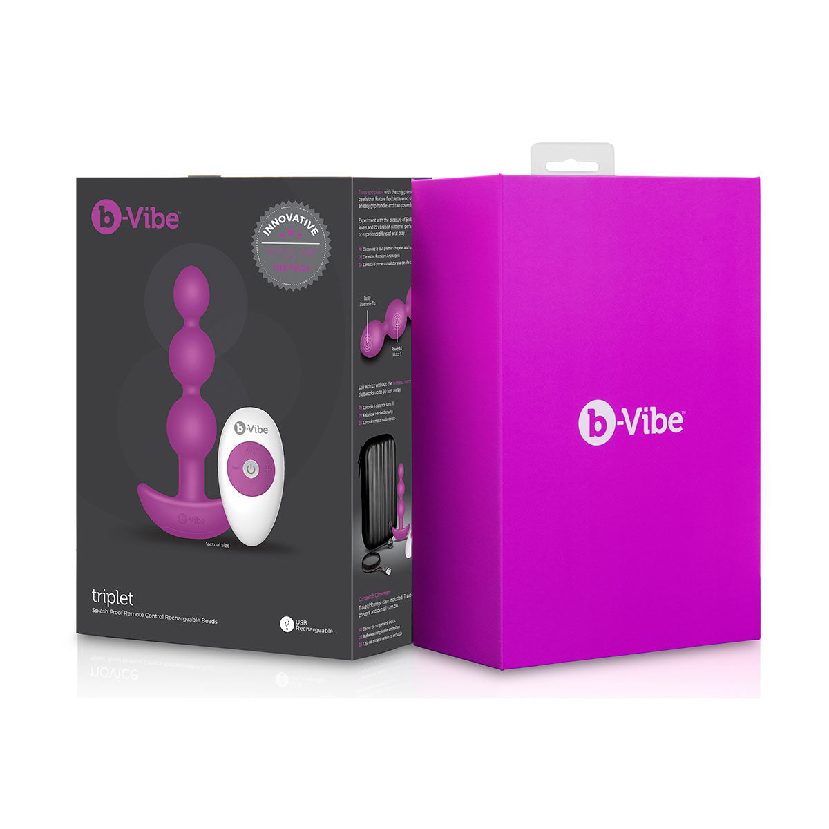 B-Vibe Triplet Beads