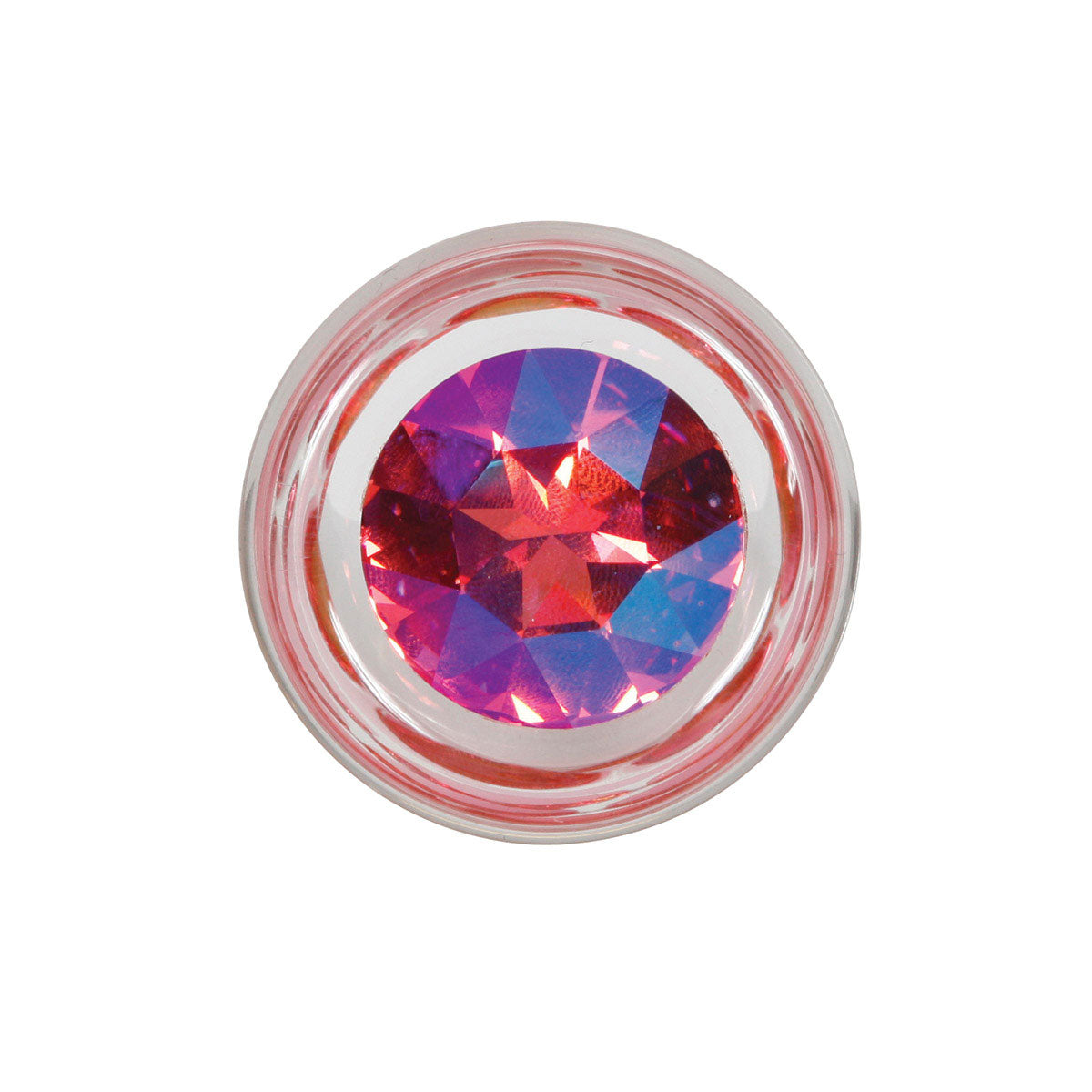 Crystal Delights Pineapple Delight Plug with Pink Crystal