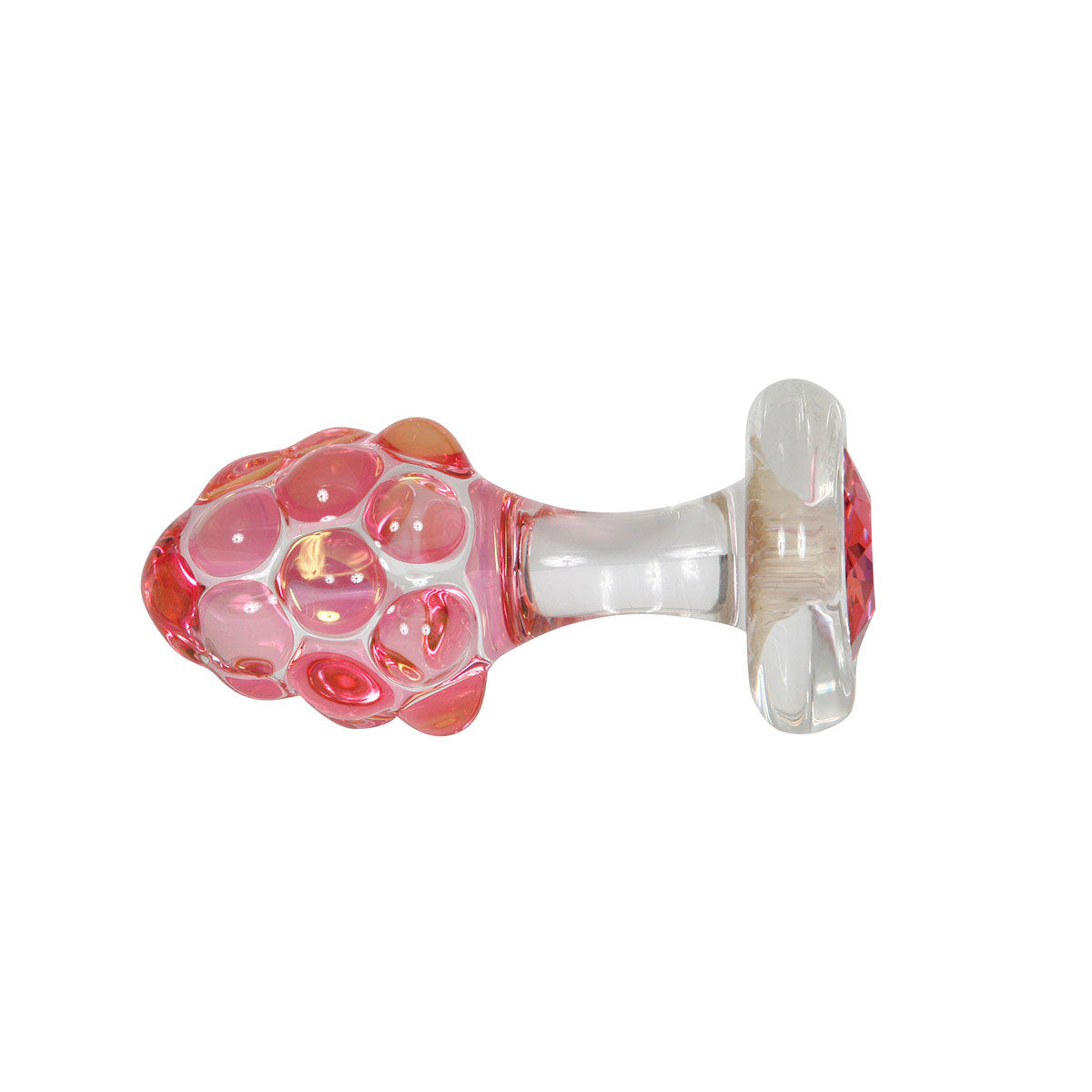 Crystal Delights Pineapple Delight Plug with Pink Crystal
