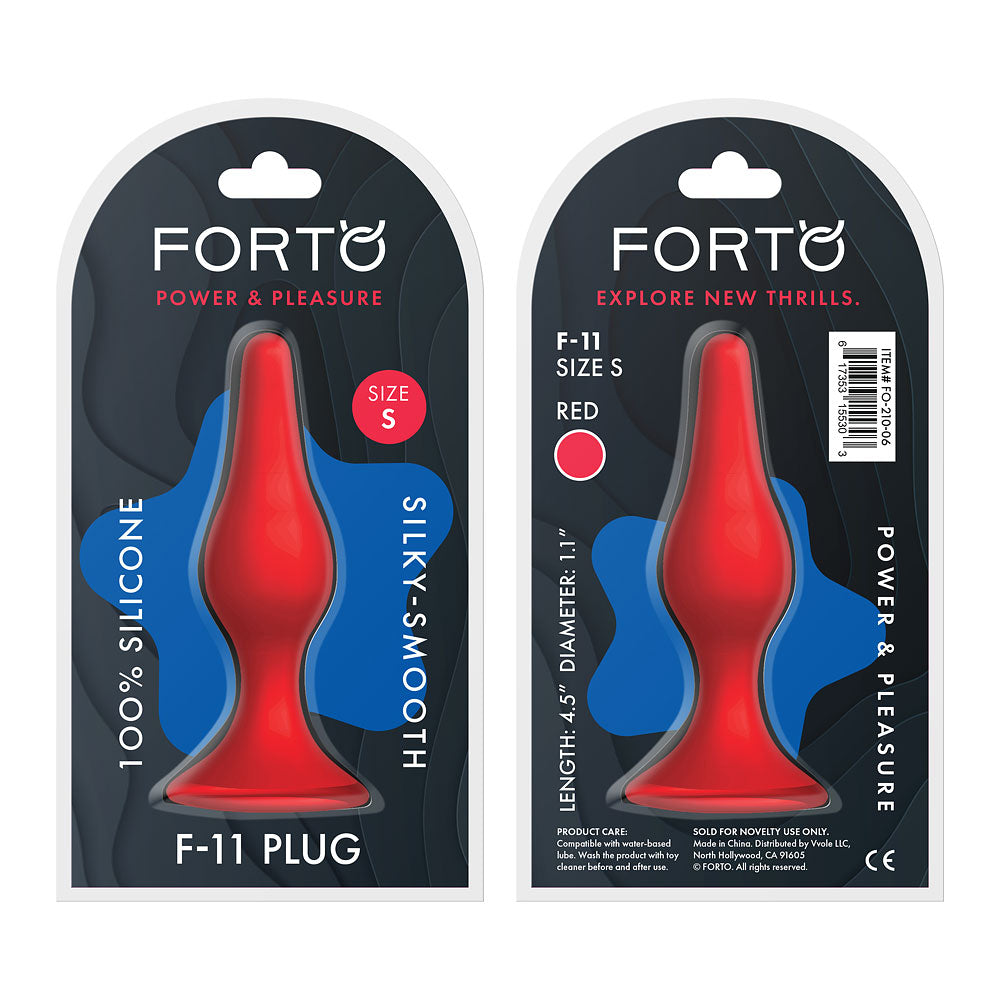 Forto F-11 Lungo Butt Plug Small