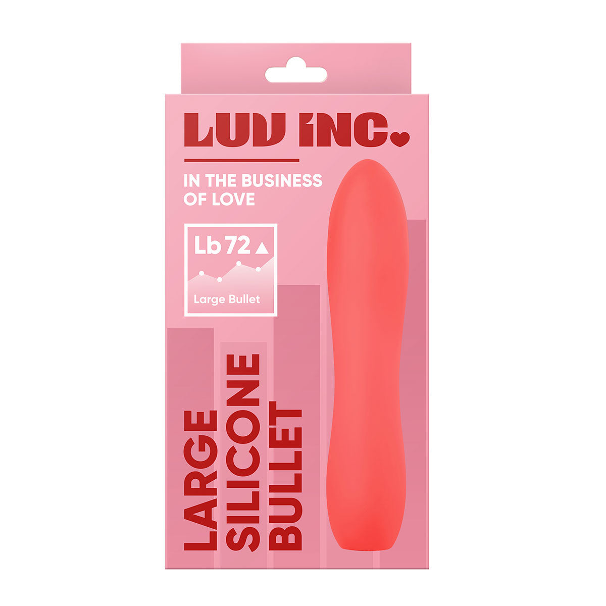 Luv Inc Large Silicone Bullet Vibrator