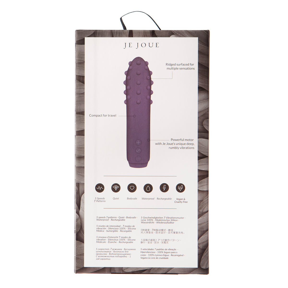 Je Joue Duet Textured Bullet Vibrator