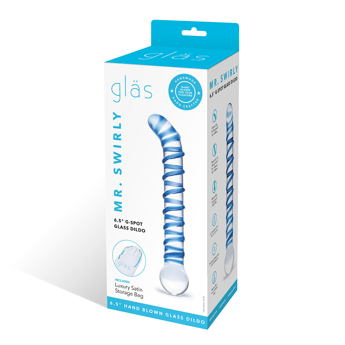 GLAS Mr. Swirly G-Spot Dildo