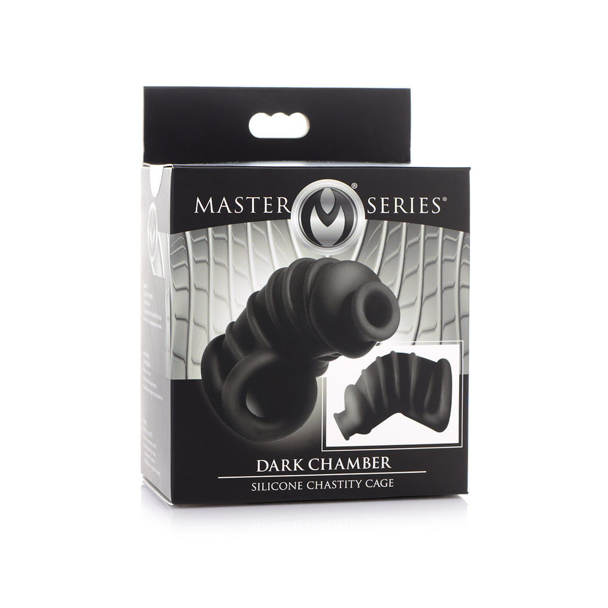 Dark Chamber Silicone Chastity Cage
