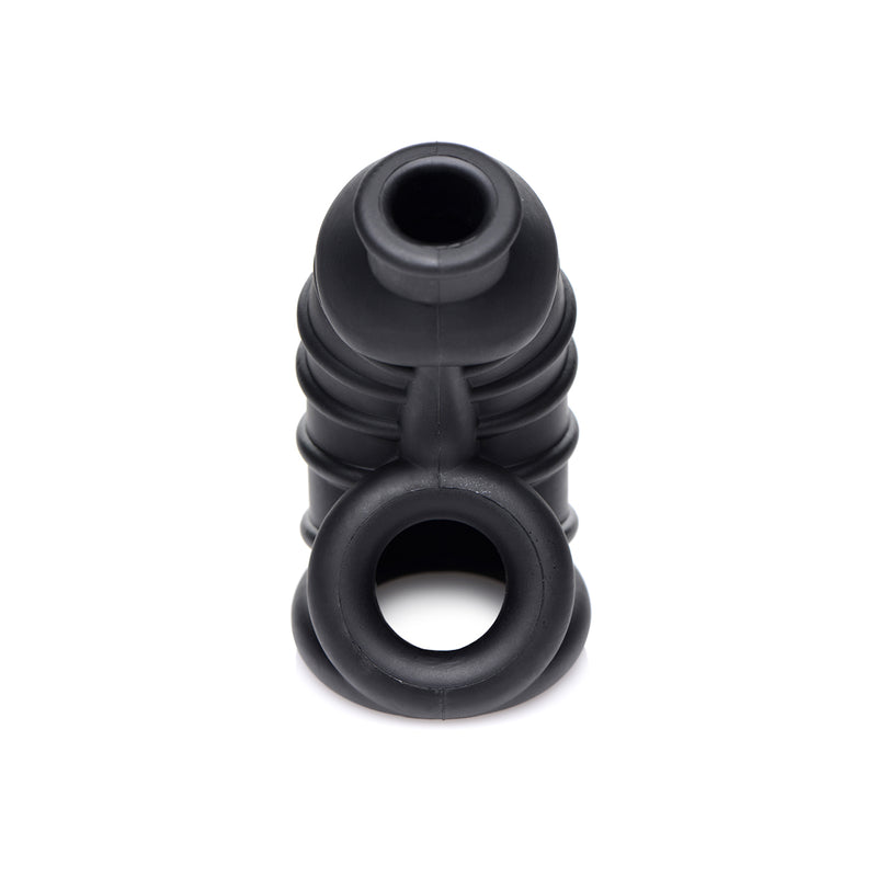 Dark Chamber Silicone Chastity Cage