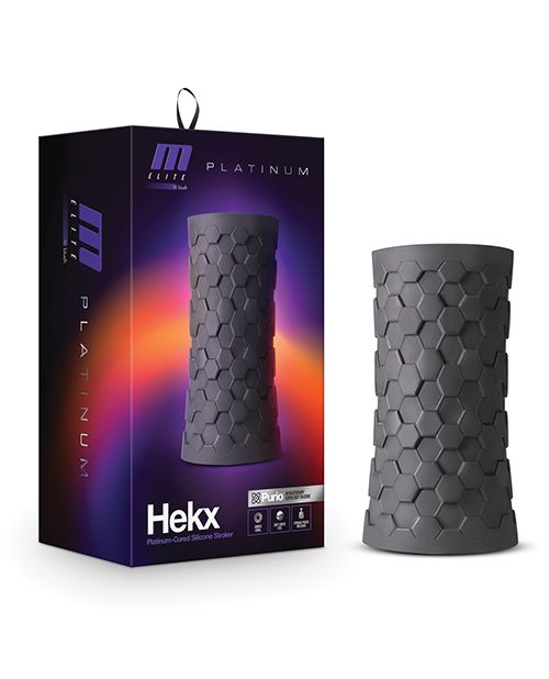 M-Elite Platinum Hekx Silicone Stroker