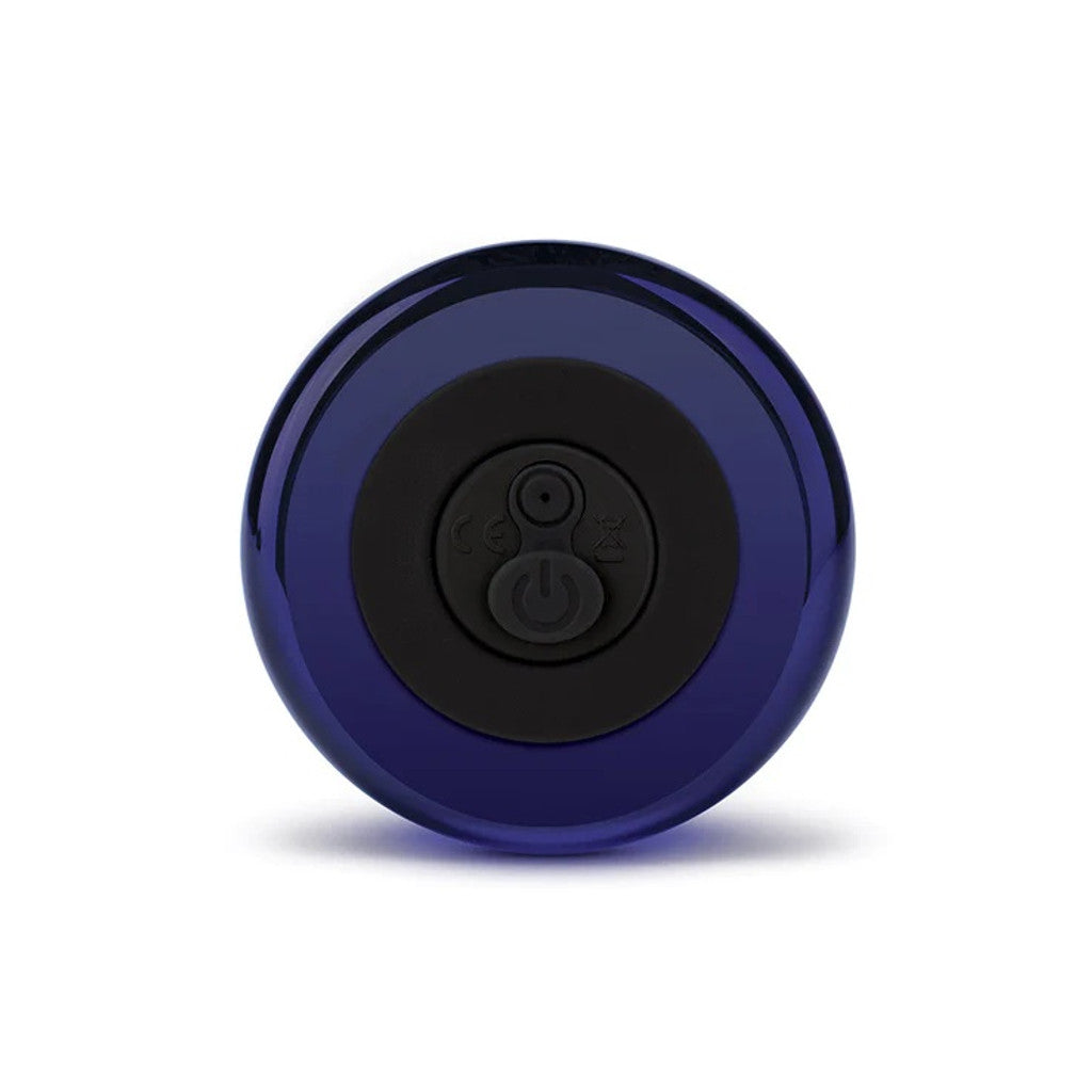 Glas vibrating rechargeable g-spot and prostate vibrator