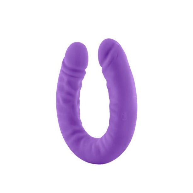 Blush Ruse Silicone double dildo purple