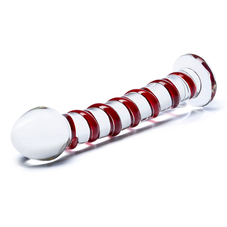 GLAS Mr. Swirly Spiral Glass Dildo