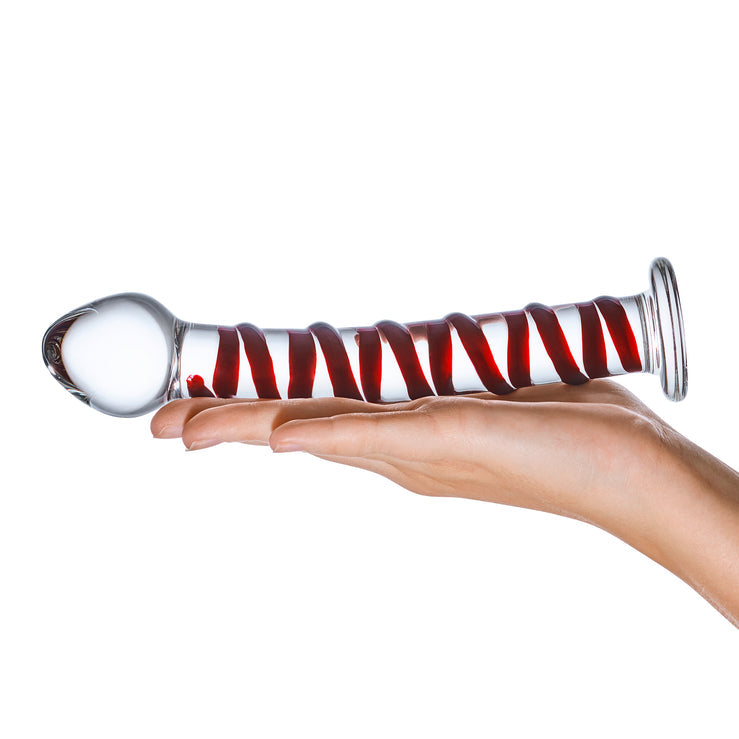 GLAS Mr. Swirly Spiral Glass Dildo