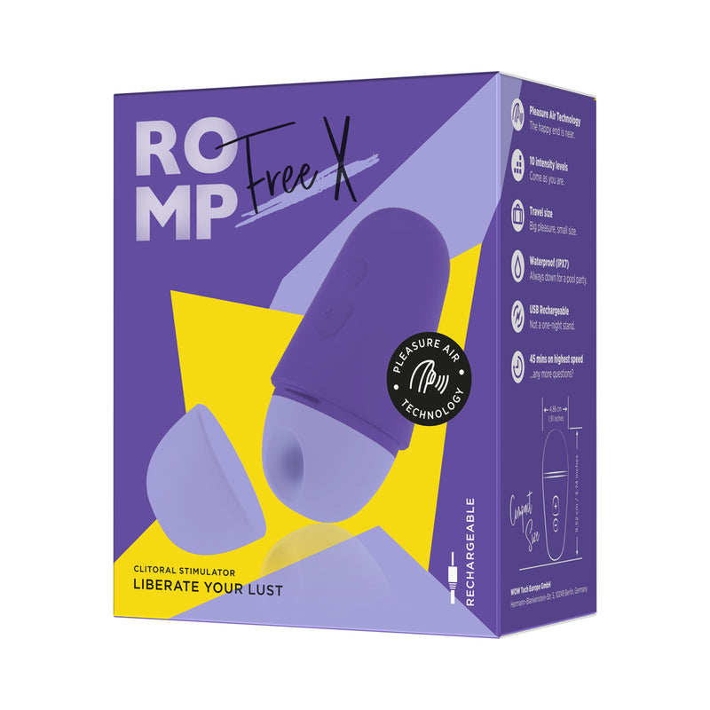 ROMP Free X Pleasure Air Clitoral Suction Toy