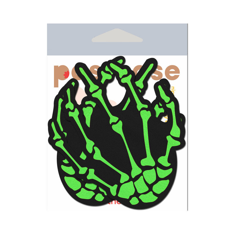 Pastease Zombie Neon Green Pasties