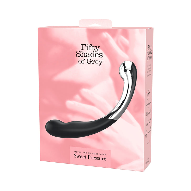 Fifty Shades Sweet Pressure Silicone and Steel Wand