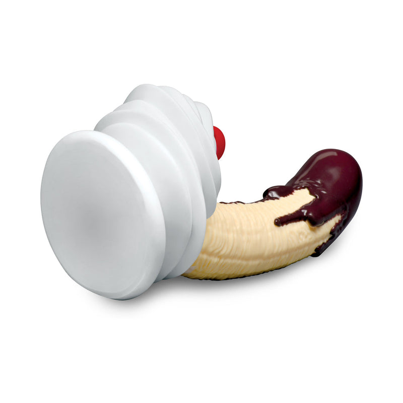 Simply Sweet Chocolate Dipped Banana Split Silicone Dildo | Delicto Simply Sweet Chocolate Dipped Banana Split Silicone Dildo | Delicto