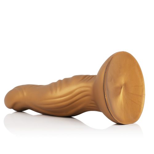 665 Leather Pupa Suction Cup Dildo