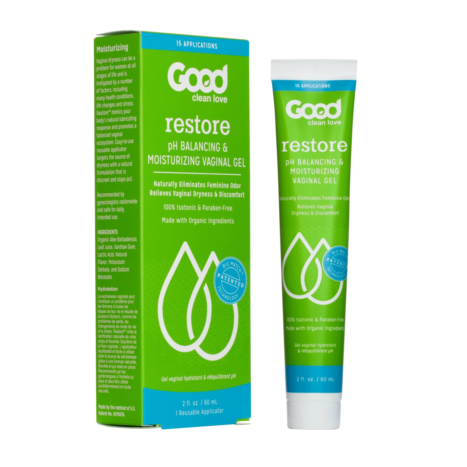 Good Clean Love Restore Vaginal Gel