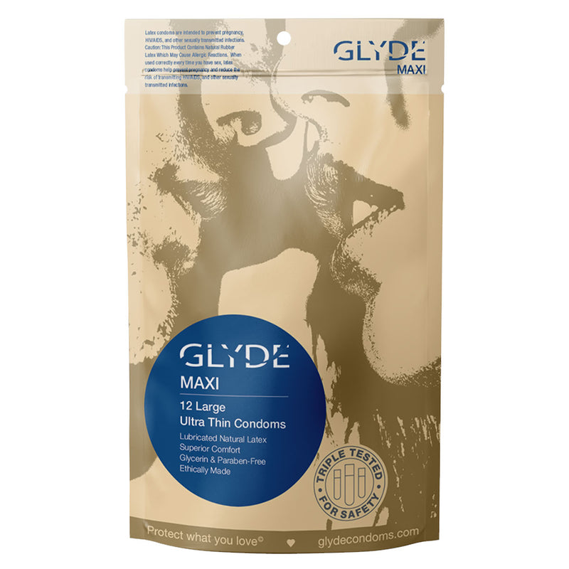 Glyde Maxi Latex Condoms