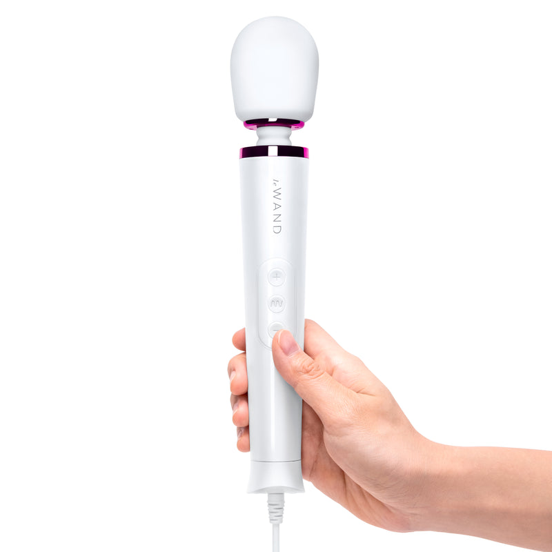 Le Wand Powerful Petite Plug-In Wand Vibrator