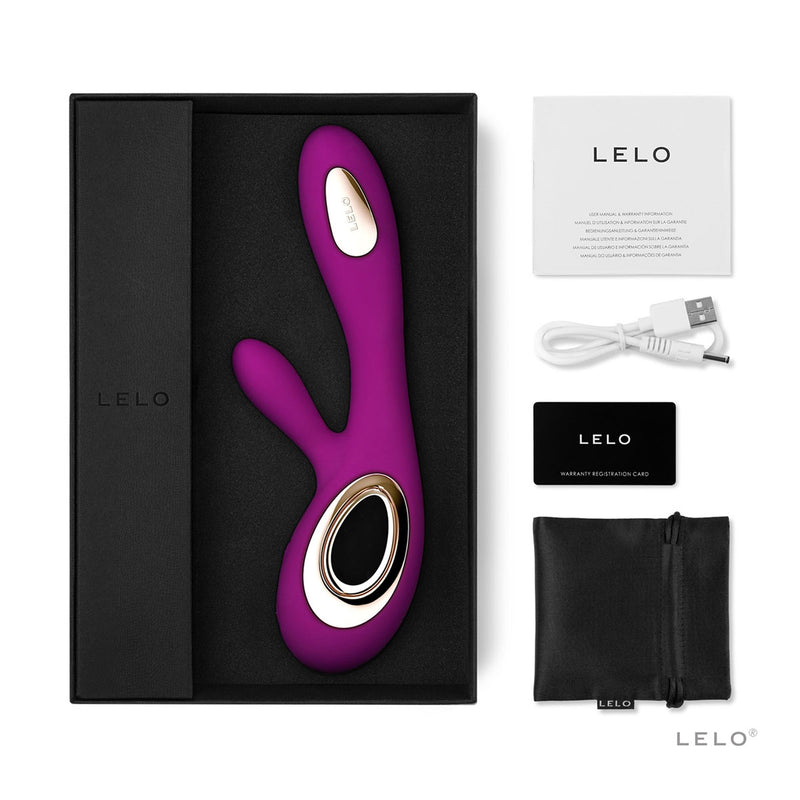 Lelo Soraya Wave Vibrating Rabbit Dildo