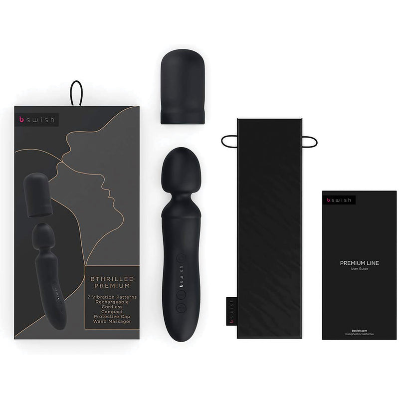 B Swish Premium Noir Wand Vibrator