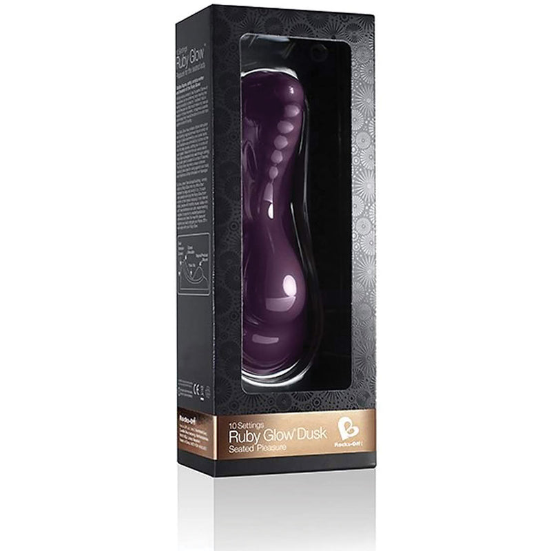 Rocks Off Ruby Glow Grinding Vibrator