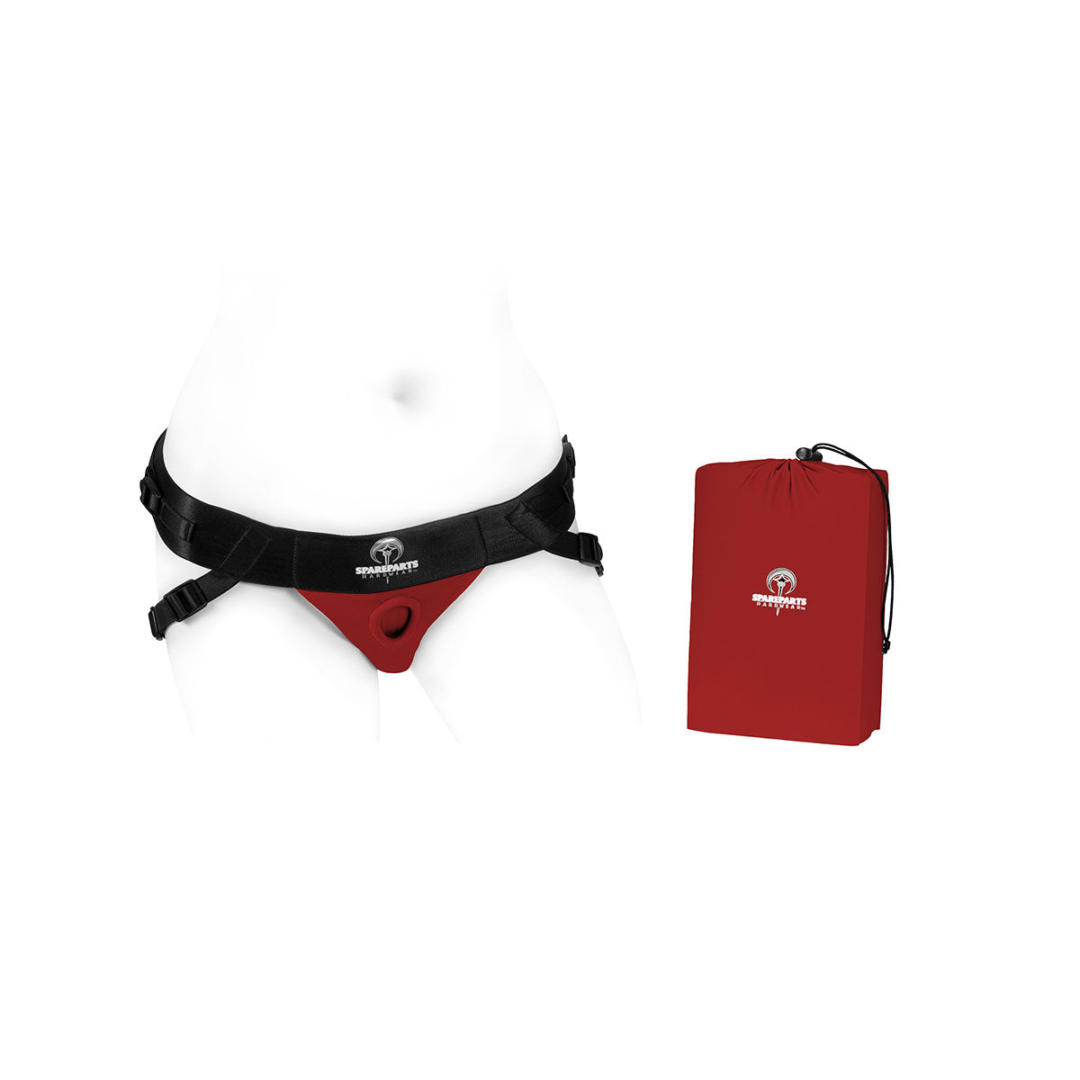 SpareParts Red Joque Harness