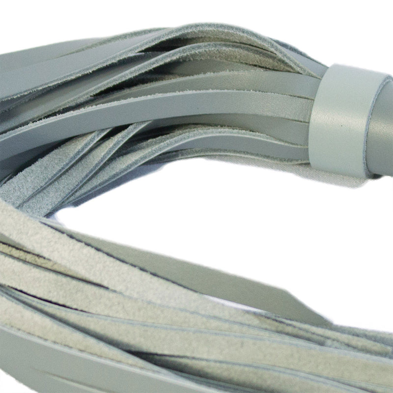 Gray Leather Flogger