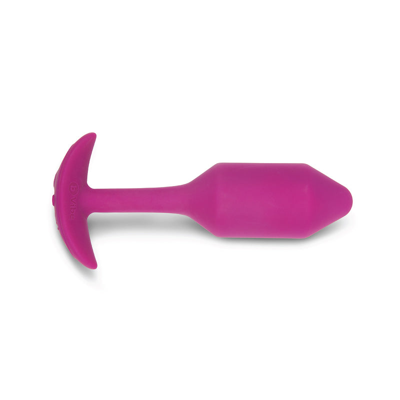 B-Vibe Vibrating Weighted Snug Plug Medium