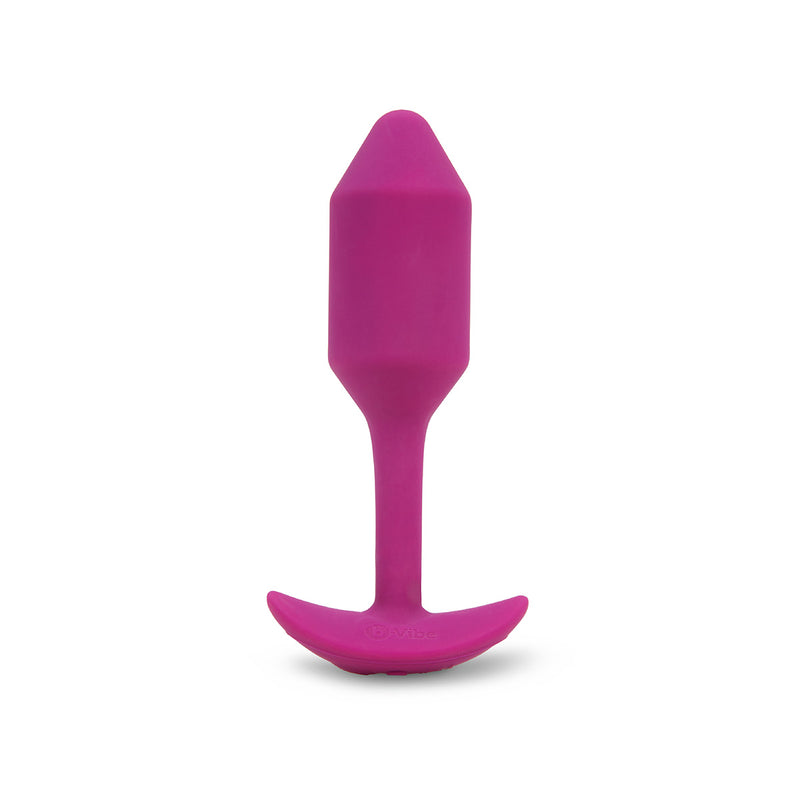 B-Vibe Vibrating Weighted Snug Plug Medium